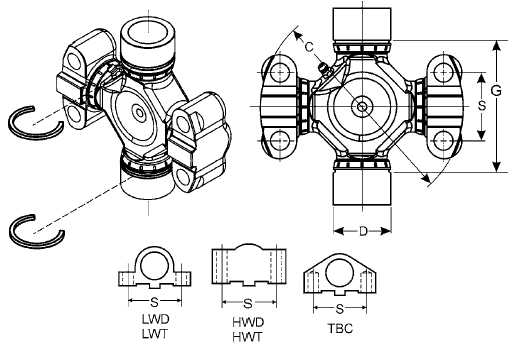 Spicer 5-3012X